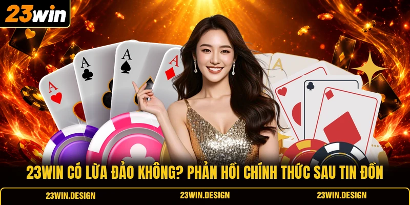 23WIN có lừa đảo không