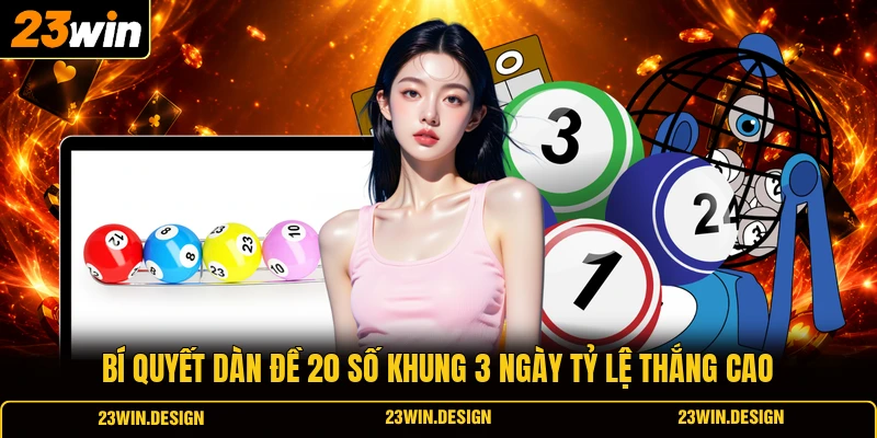 Dàn đề 20 số khung 3 ngày