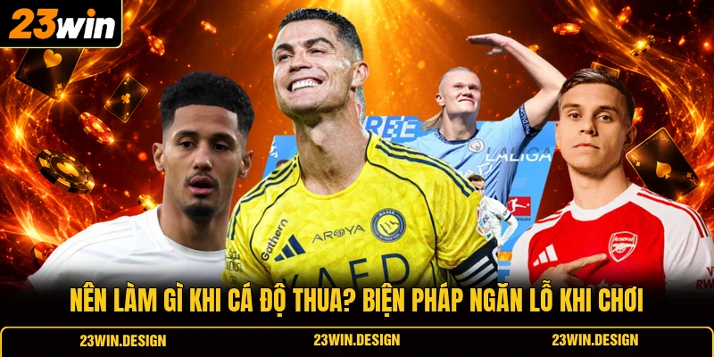 Nên làm gì khi cá độ thua