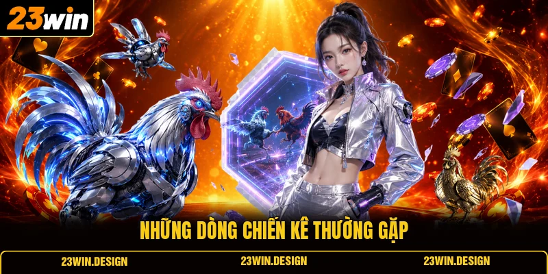 Những dòng chiến kê thường gặp